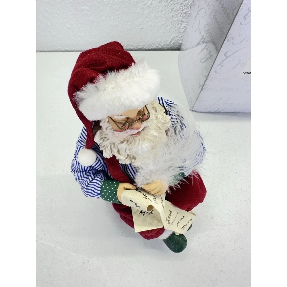 Department 56 Clothtique Possible Dreams Santa Clause Is Coming To Town 4026710D